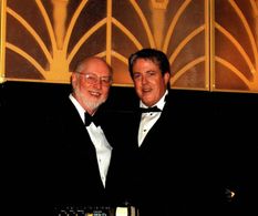 John Williams with Mark; co-conducting the Oscars!
