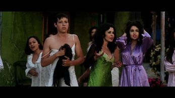 Without Men - Reynaldo Pacheco as Julio, Maria Conchita Alonzo as Lucrecia and Veronica Loren as La Gringa