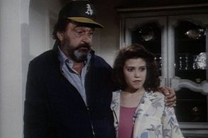 Leslie Bega and Victor French in Highway to Heaven (1984)
