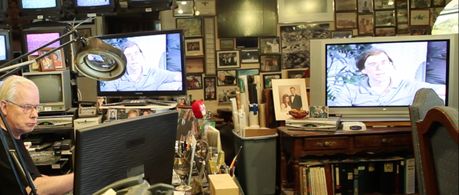 Bob Lazar and John Lear in Lazar: Cosmic Whistleblower (2016)