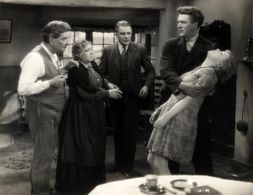 Randle Ayrton, Carl Brisson, Clare Greet, Malcolm Keen, and Anny Ondra in The Manxman (1929)