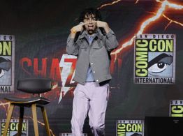 Jack Dylan Grazer at an event for Shazam! Fury of the Gods (2023)