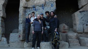 Michael DeCamp, Krystle Martin, Nate Lyles, Joseph Ray Santos, Mariah Santos, and Brandin Elmore in Uncharted: Map Quest