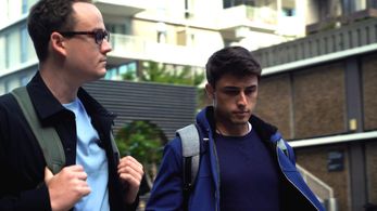 Andrew Bursiaga and Branson Quirke in The Way Home (2021)