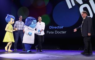 John Lasseter, Pete Docter, and Jonas Rivera