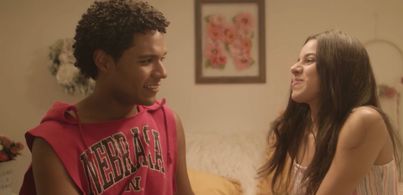 Hana Kashaf and Dakota Jamal Wellman in Infinite Light (2022)