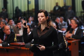 Veronica D'Agostino in The Sicilian Girl (2008)