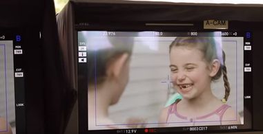 Ava thinks its funny! New Life Movie