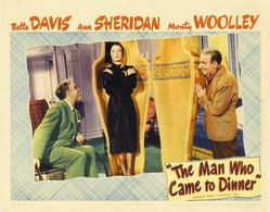 Jimmy Durante, Ann Sheridan, and Monty Woolley in The Man Who Came to Dinner (1942)