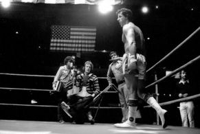 Sylvester Stallone and Garrett Brown