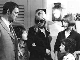 Neda Arneric, Lucienne Hamon, and Maurice Ronet in A Little, a Lot, Passionately (1971)