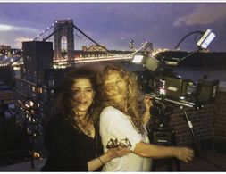 With my awesome DP- Night shoot of 