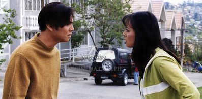 Marvin Agustin and Vanessa Del Bianco in I Love You, If That's Okay (1998)