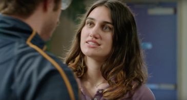 Mat Wright and Jade Martz in Part Timers (2016)