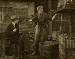 George Morgan in The Blacksmith's Story (1913)