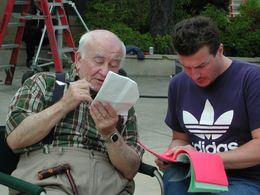 Still of Edward Asner and Eugene Brady in Missing Brendan