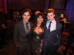 Unbroken Los Angeles premiere John de Leo, Maddalena Ischiale, CJ Valleroy