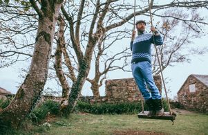 Mike swinging into Donegal, 2017