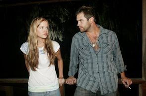 Cory Hart and Melissa Carnell in Boggy Creek (2010)