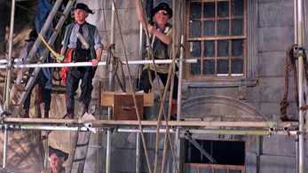 Len Marten in The Crimson Permanent Assurance (1983)