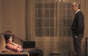 Isabel Ampudia and Sebastián Haro in La primera cita (2018)