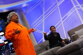 Karen & Blair Underwood on the Arsenio Hall Show.