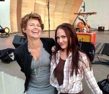 Dana Sparks and Jade Harlow Passions at Levitt Pavilion Event Pasadena