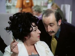 Juraj Herz and Stella Zázvorková in How About a Plate of Spinach? (1977)