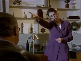 Deni DeLory and Howard Storey in The New Addams Family (1998)