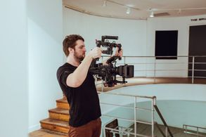 Danny Dunlop on the set of 'Certain Soul' 2018