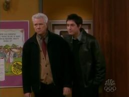 Jeff Bryan Davis and John Larroquette in Happy Family (2003)