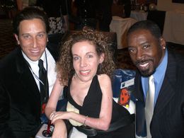 Doug Olear, Jackie Julio and Ernie Hudson at the opening night Gala of The 2008 Lake Arrowhead Film Festival.