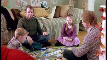 Mia Ford, Matthew Broderick, and Jesse Tyler Ferguson in 