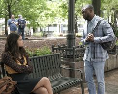 Sofia Black-D'Elia and Garrick Bernard in Single Drunk Female (2022)