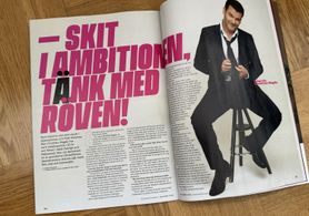 Five page feature interview in Hemmabio # 4 (2024)