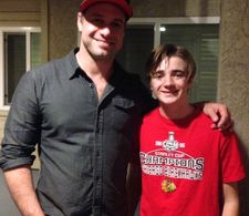 With Merlin Camozzi, Director of Devils Food