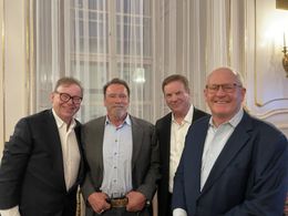 Arnold Schwarzenegger and Steve Stodghill