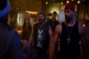 Mike 'The Miz' Mizanin, Bruce Blain, and Patrick Sparling in Santa's Little Helper (2015)