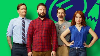 Maria Thayer, Ben Roy, Adam Cayton-Holland, and Andrew Orvedahl in Those Who Can't (2016)