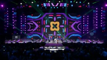 We Change the World, We Day Family ACC- Mathew Edmondson, Johnny Orlando, Raina Harten, Phoebe, Sadie, and Jakob Ain