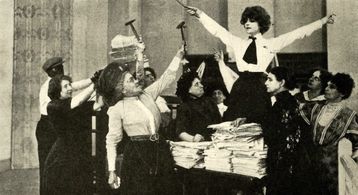 Asta Nielsen in A Militant Suffragette (1913)