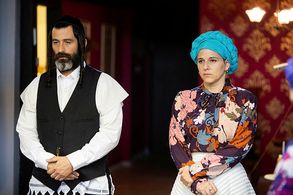 Yehuda Levi and Noa Koler in Fire Dance (2022)