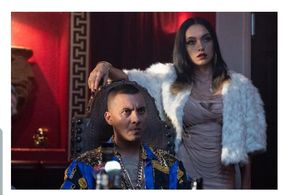 Jose Conejo Martin and Cheyenne Rae Hernandez in The Tax Collector (2020)