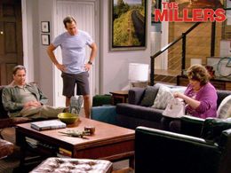 Beau Bridges, Will Arnett, and Margo Martindale in The Millers (2013)