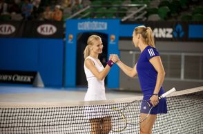 Liliya May and Alicia Molik in 