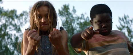 Ashlyn Casalegno and Bryant Tardy in Logan (2017)