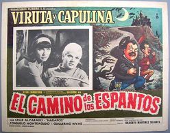 Marco Antonio Campos, Elsa Cárdenas, Gaspar Henaine, and Salome in El camino de los espantos (1967)
