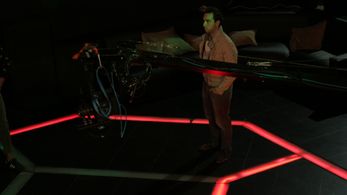 Director Aziz Tazi is pensive on a night club set in Morocco.