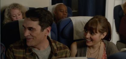 Ty Burrell and Lauren Robertson in Modern Family (2009)