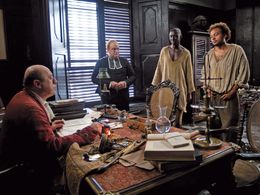 Etienne Chicot, Franck de la Personne, Fabrice Eboué, and Thomas Ngijol in Case départ (2011)